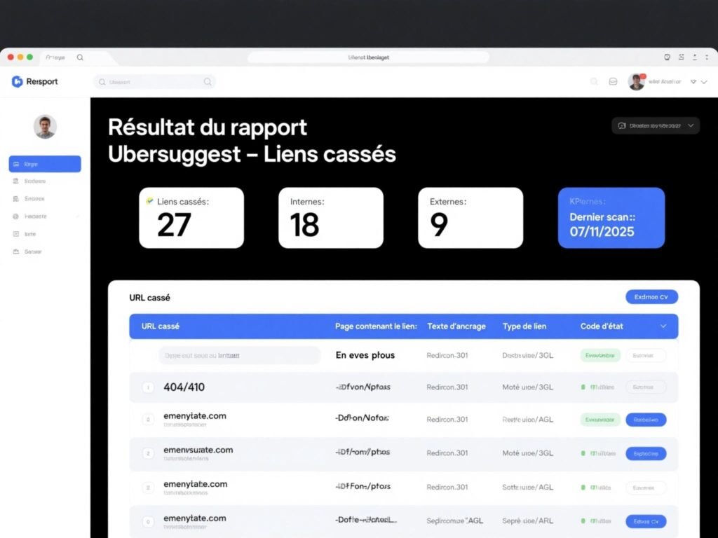 liens cassés sur WordPress 
