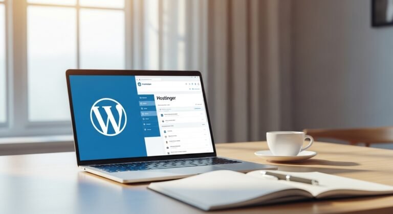 installer WordPress Hostinger
