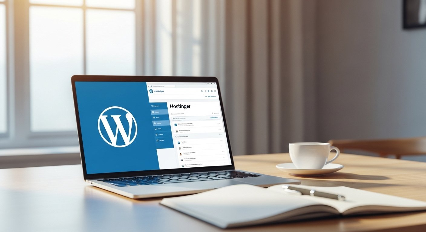 installer WordPress Hostinger