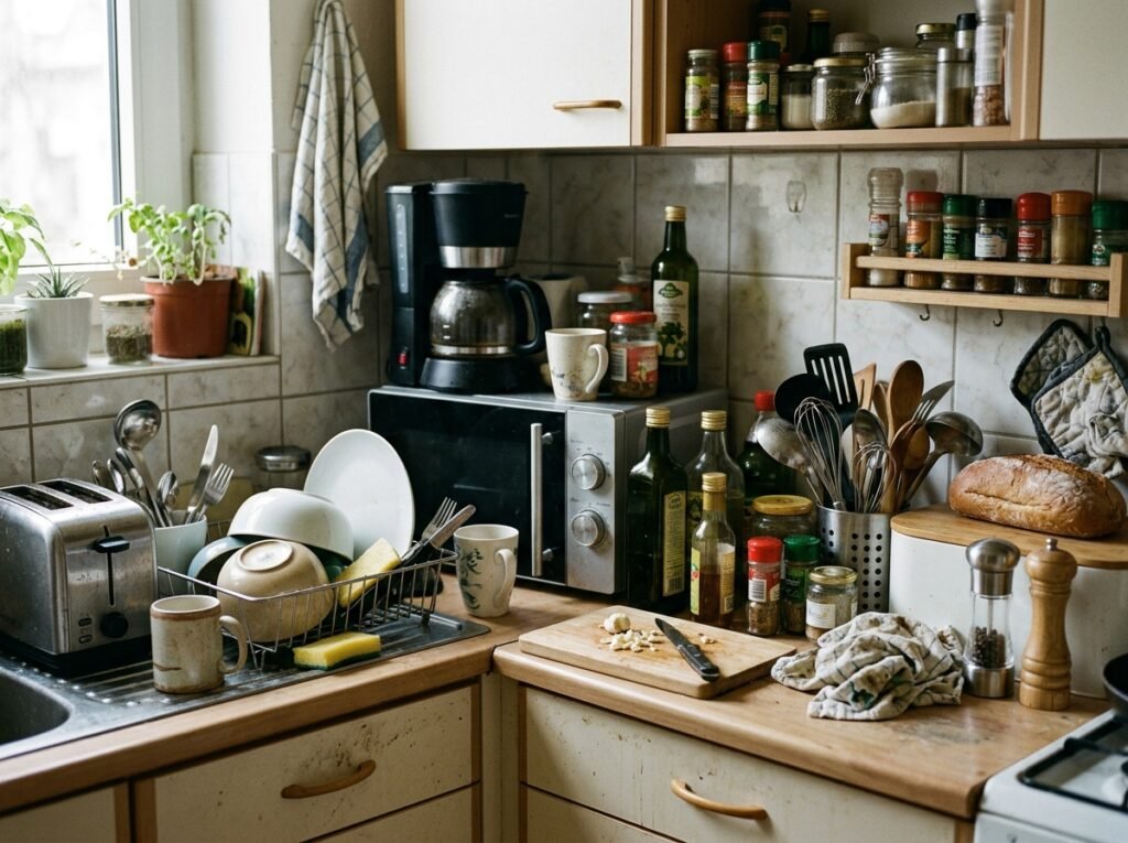 How to Organize Kitchen Cabinets - Small Bedroom Organization
