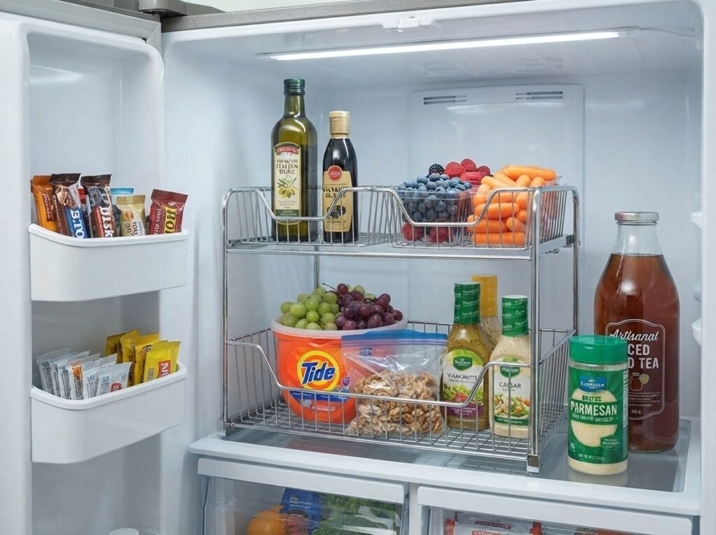 stackable fridge storage