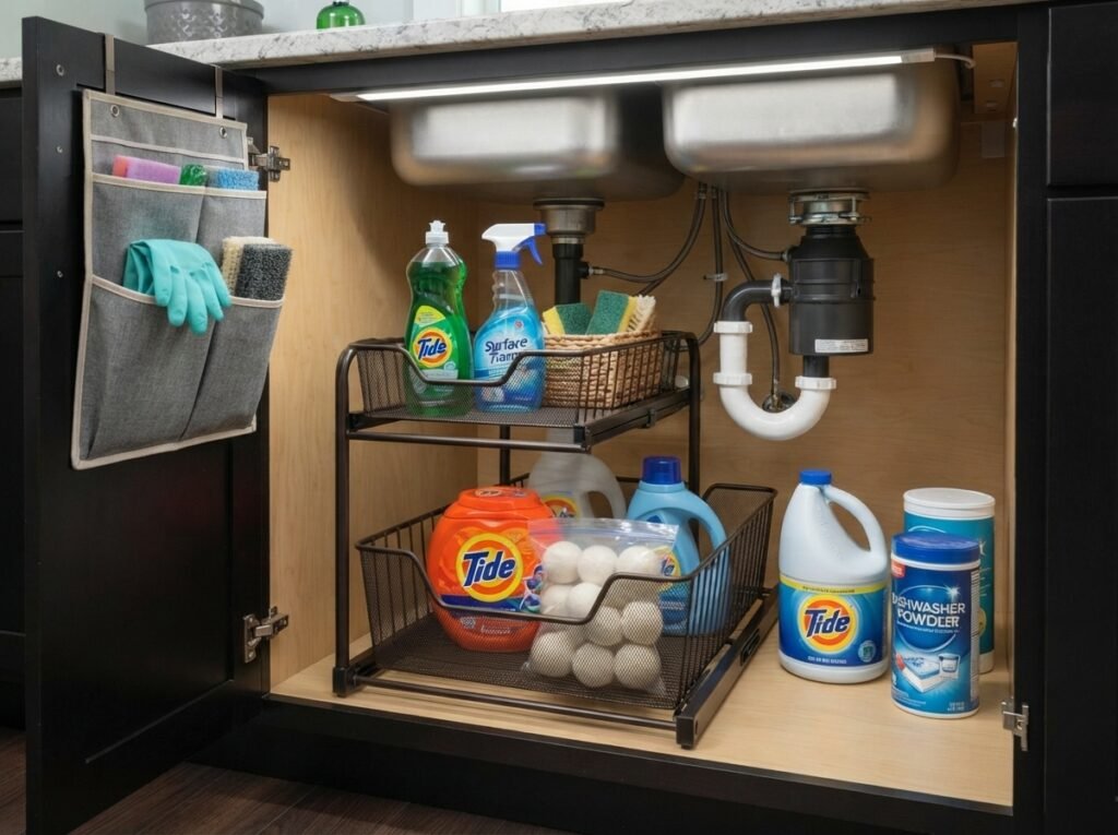 under sink organizer