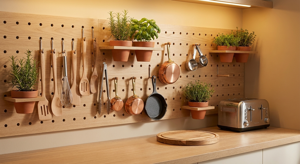 Vertical Kitchen Storage