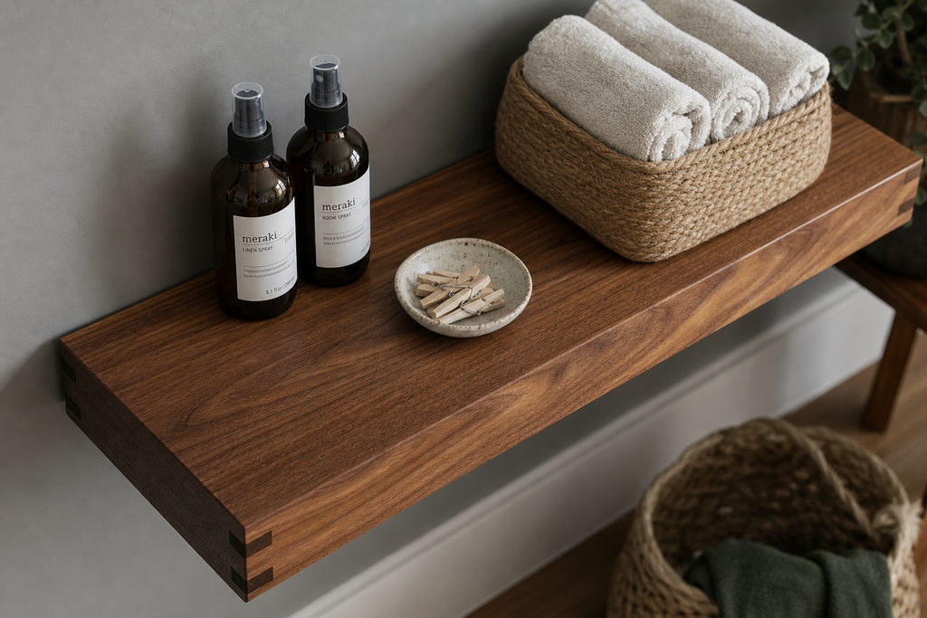 DIY Floating Shelves