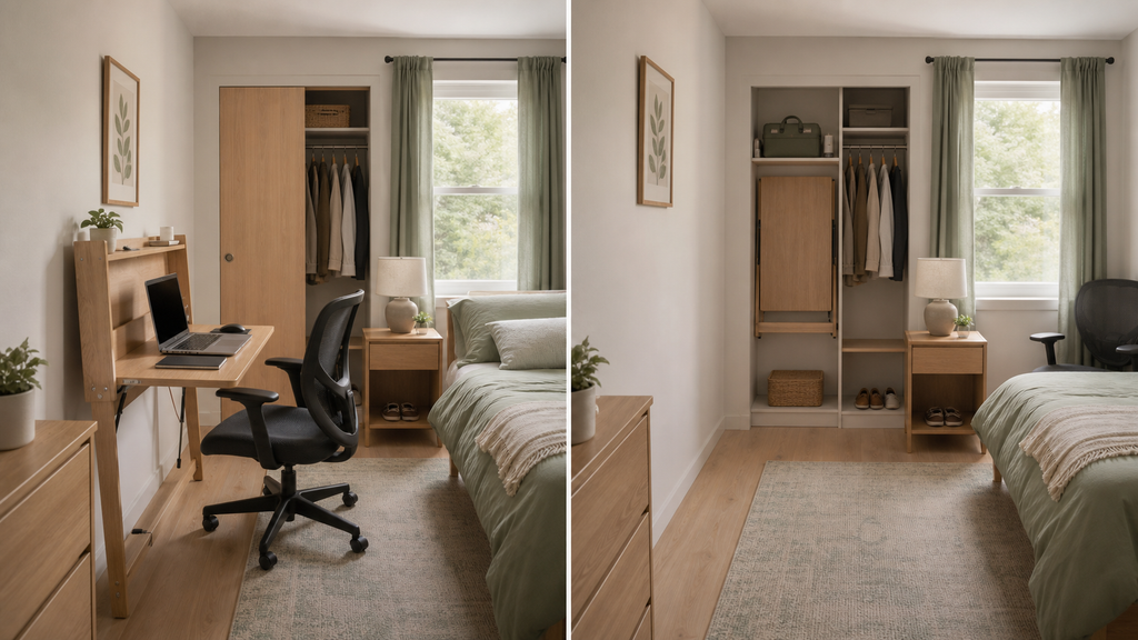 How to Set Up a Home Office in a Small Bedroom