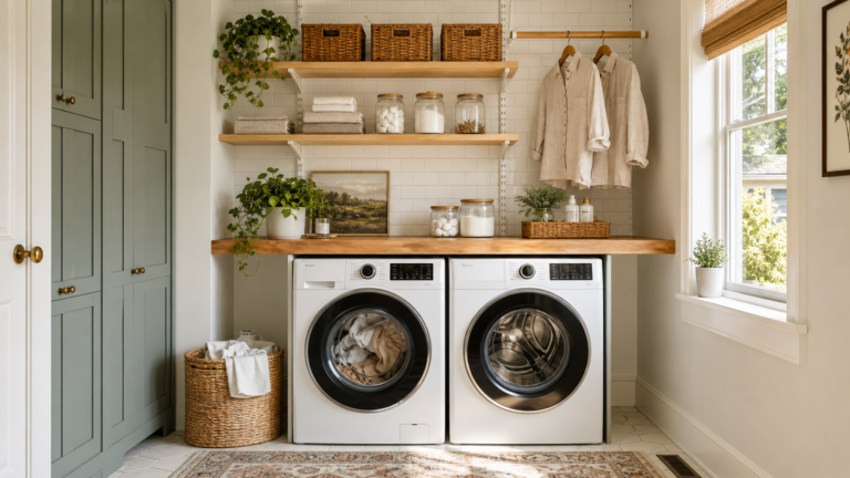 How to Organize a Laundry Room