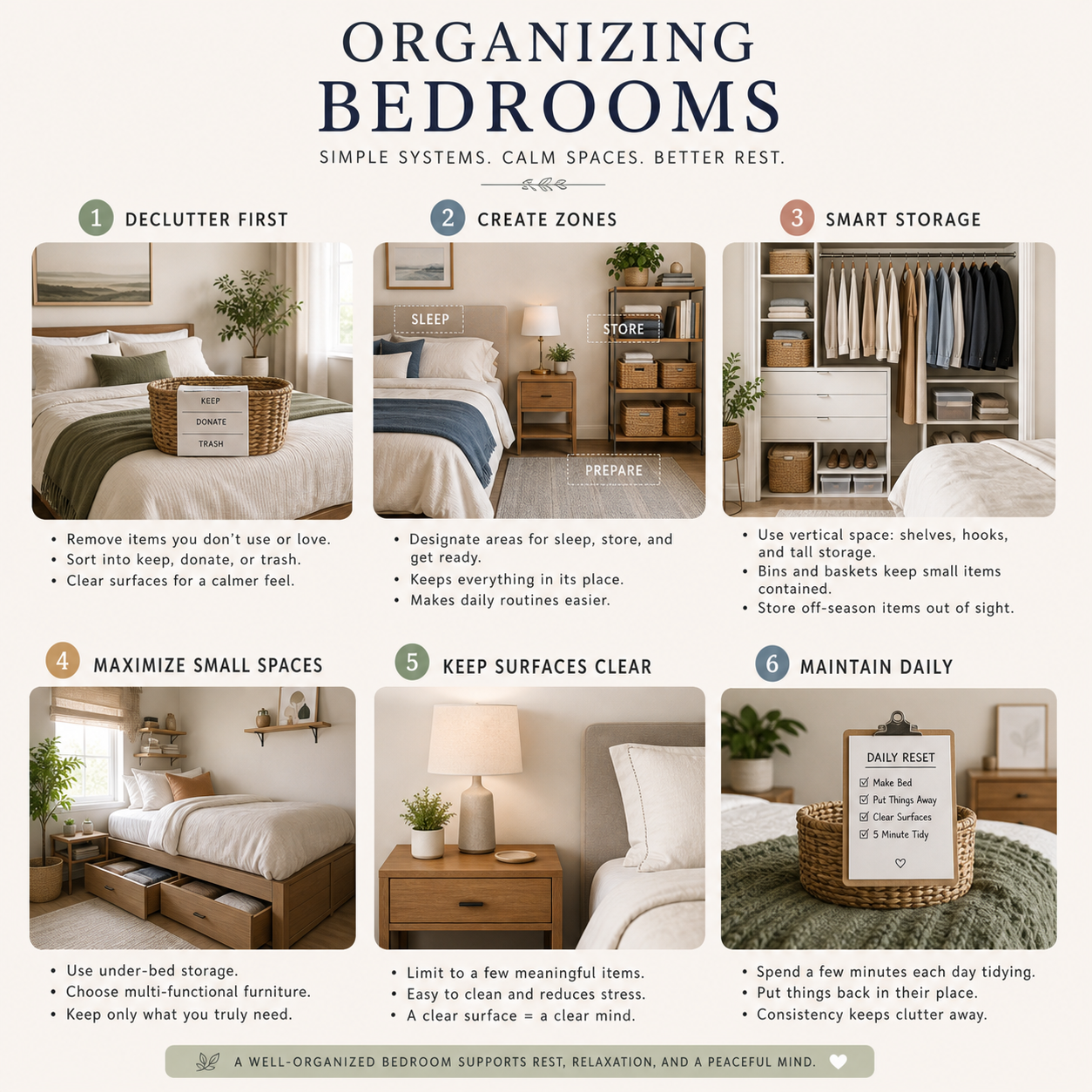 Smart Small-Space Organization & Storage Ideas