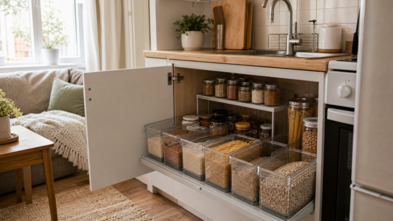 How to Organize Deep Kitchen Cabinets Without Losing Space