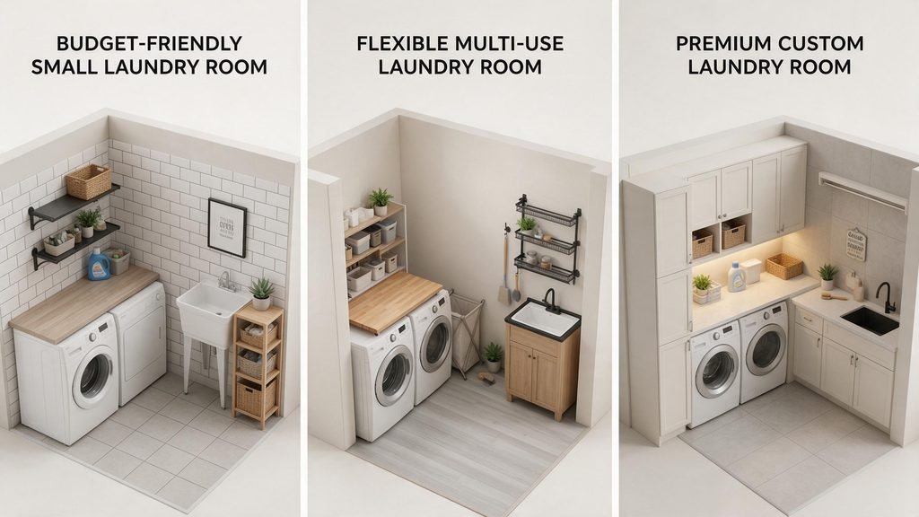 Small Laundry Room Storage Ideas That Actually Work